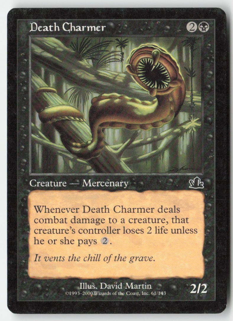 Death Charmer PCY 61 Common Moderately Played