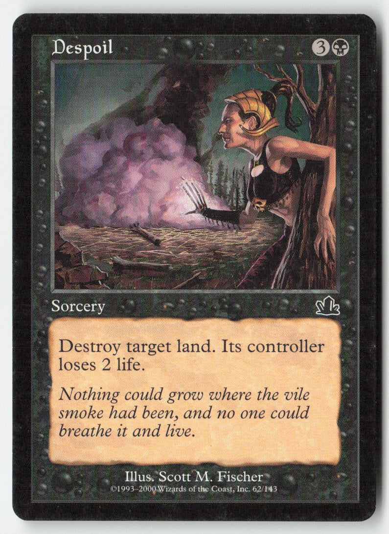 Despoil PCY 62 Common Moderately Played