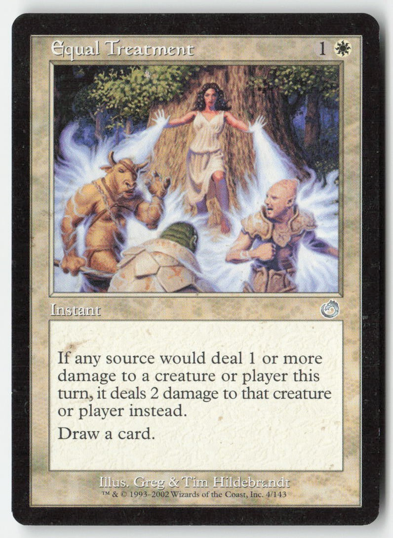 Equal Treatment TOR 4 Uncommon Moderately Played