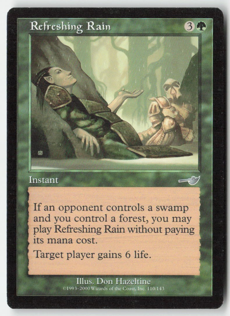 Refreshing Rain NEM 110 Uncommon Moderately Played