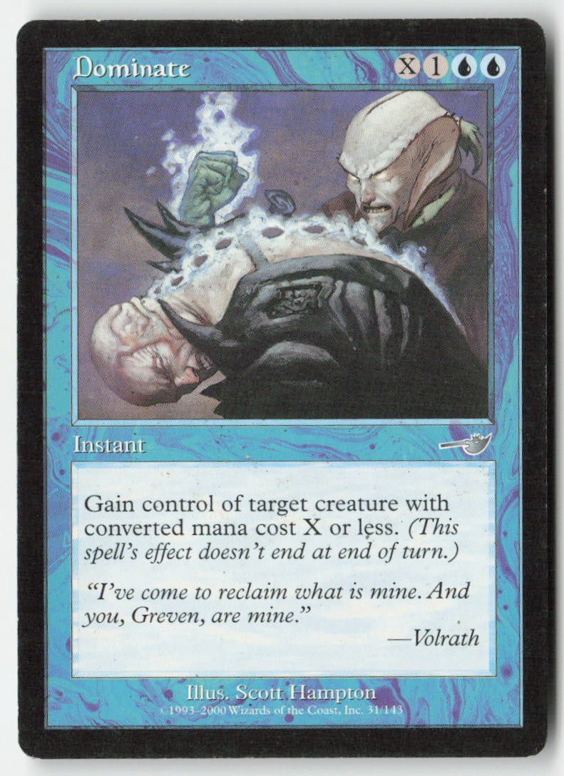 Dominate NEM 31 Uncommon Moderately Played