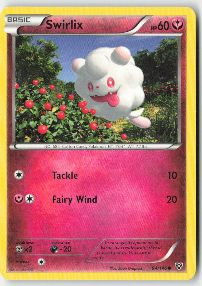 Swirlix 94/146 Regular XY Moderately Played
