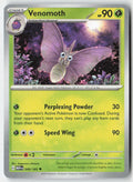 Venomoth 049/165 Regular 151 Moderately Played