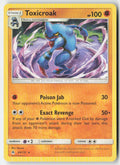 Toxicroak 64/131 Regular Forbidden Light Moderately Played