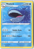 Wailord 032/159 Regular Crown Zenith Moderately Played