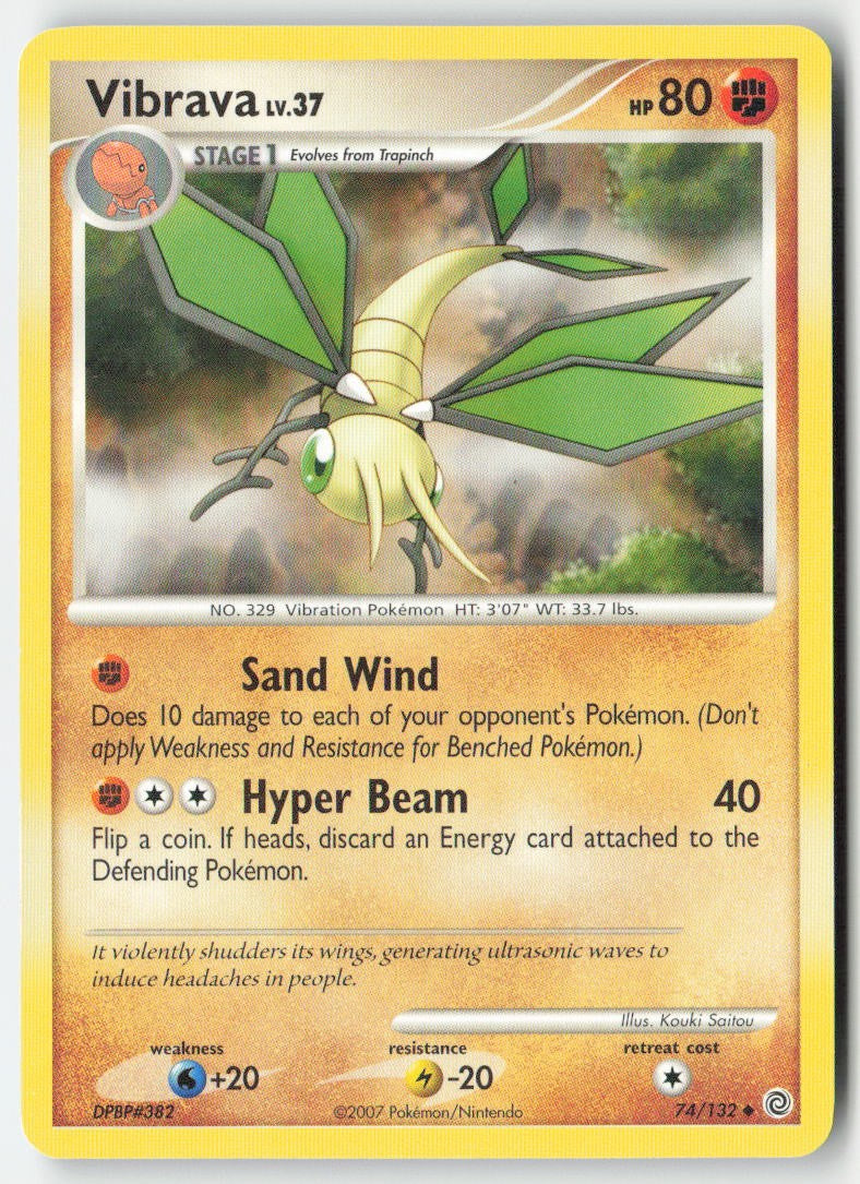 Vibrava 74/132 Regular Secret Wonders Moderately Played, Front
