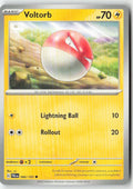 Voltorb 066/193 Regular Paldea Evolved Moderately Played