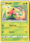 Weedle 2/181 Regular Team Up Moderately Played