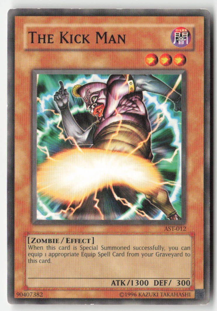 The Kick Man AST-012 Unlimited Common Moderately Played