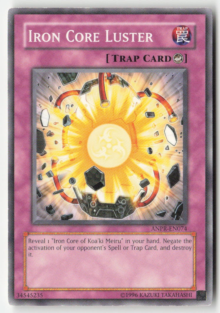 Iron Core Luster ANPR-EN074 Unlimited Common Moderately Played